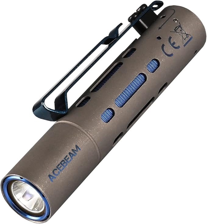 acebeam rider rx pocket edc 手电筒 650 流明 aa